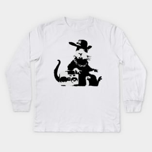 Banksy homeboy Kids Long Sleeve T-Shirt